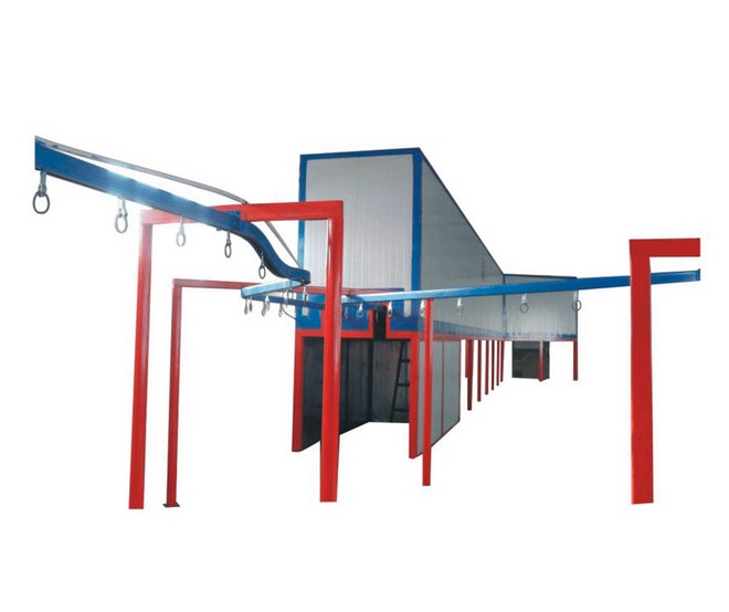 Horno de curado pintura