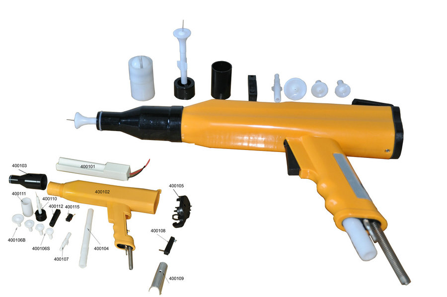 pistola de pintura en polvo KCI